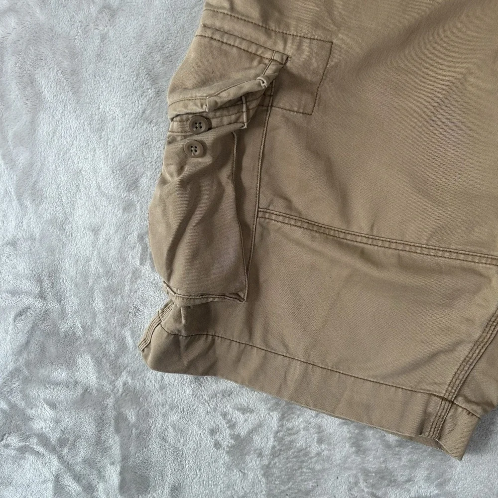 VTG 90's Polo Ralph Lauren Cargo Shorts Men 42 Military Utility Surplus Wide Y2K